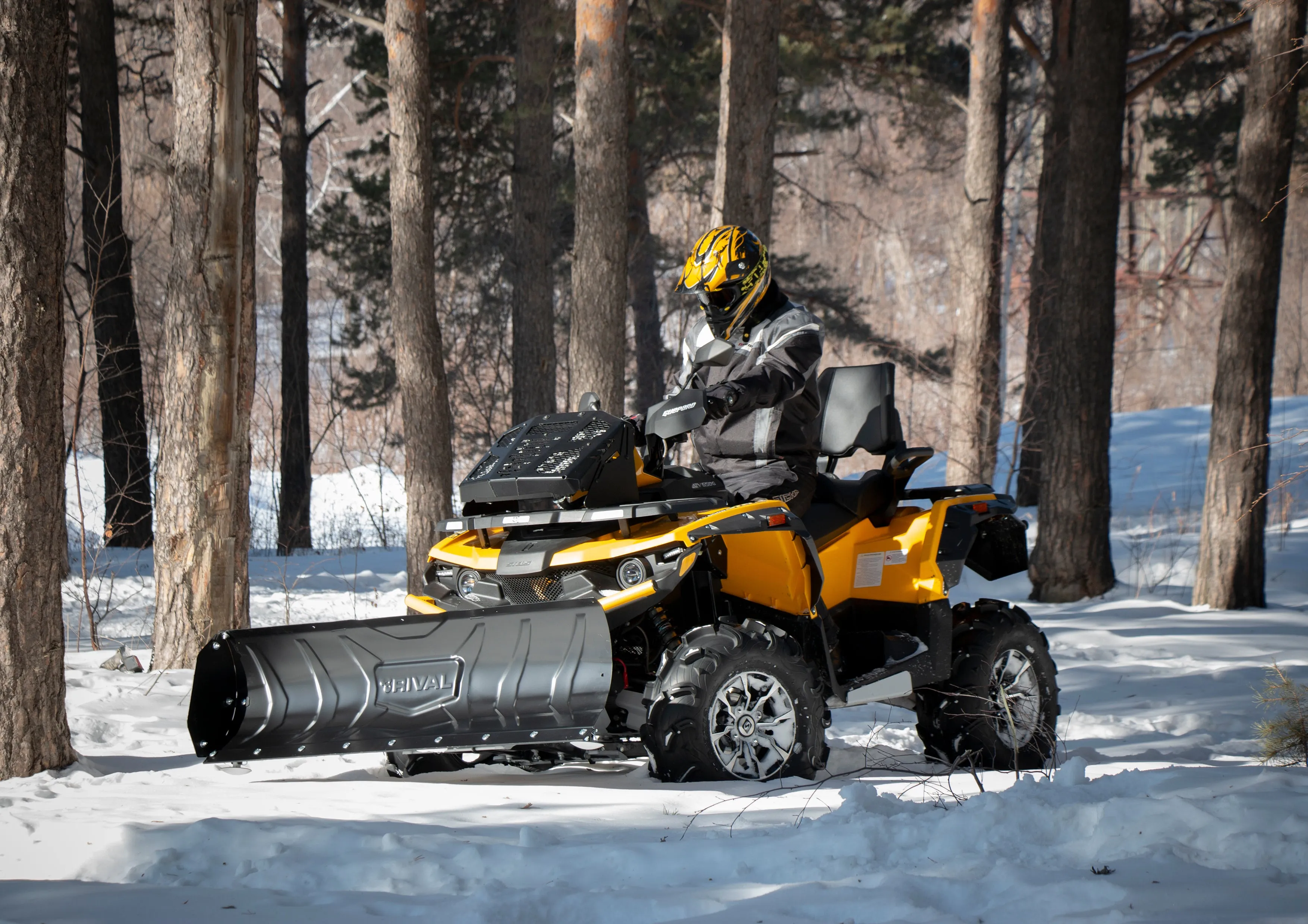 Segway Snarler AT6 60" Blade Supreme High Lift Snowplow Kit