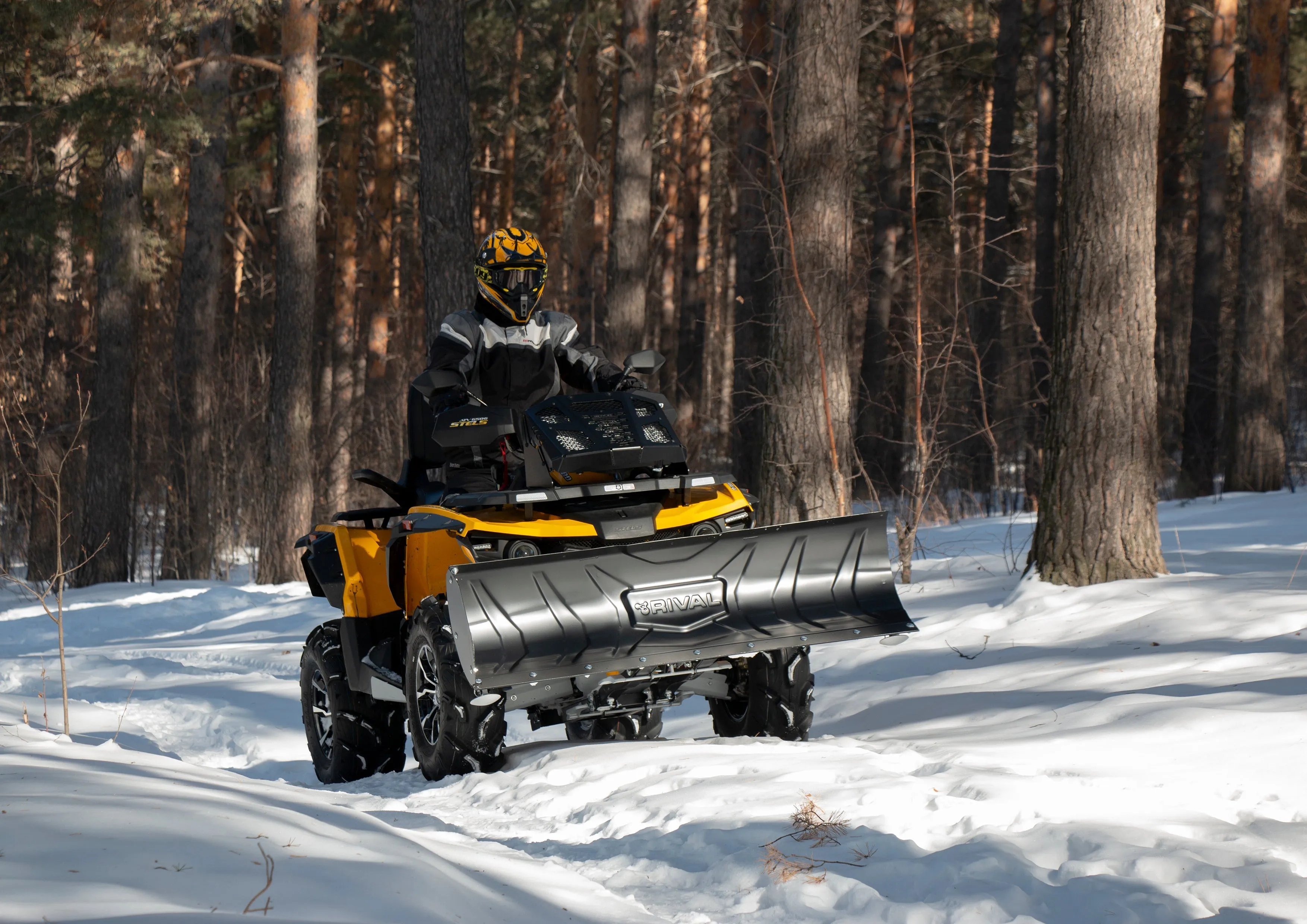 Segway Snarler AT6 72" Blade Supreme High Lift Snowplow Kit