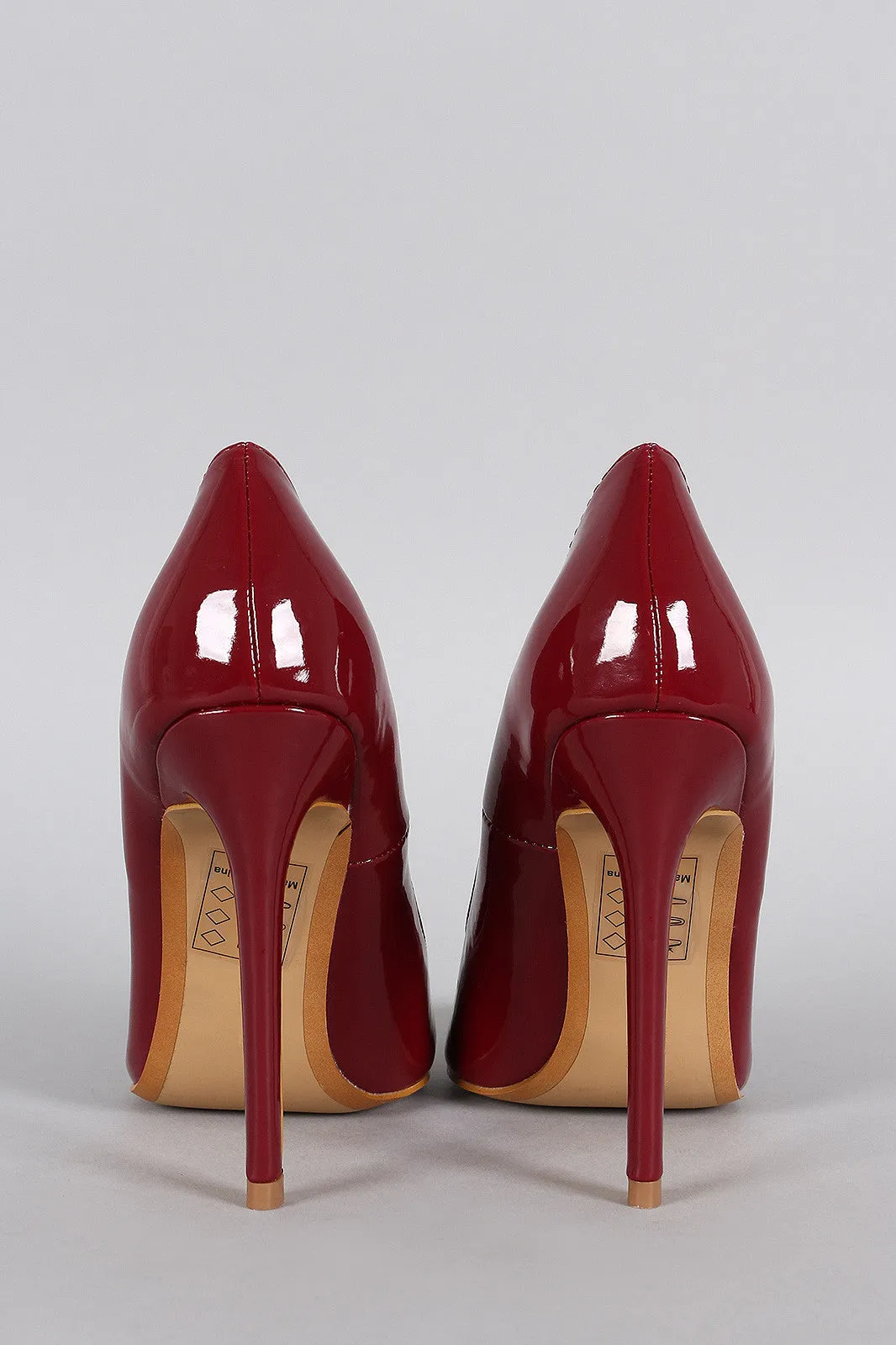 Shoe Republic Patent Pointy Toe Pump