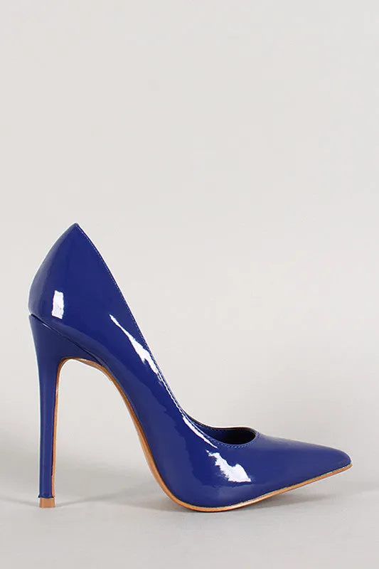 Shoe Republic Patent Pointy Toe Pump