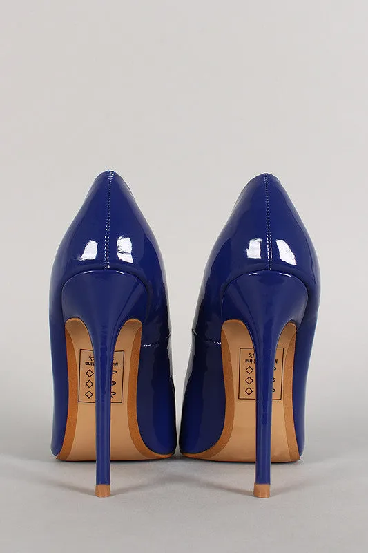 Shoe Republic Patent Pointy Toe Pump