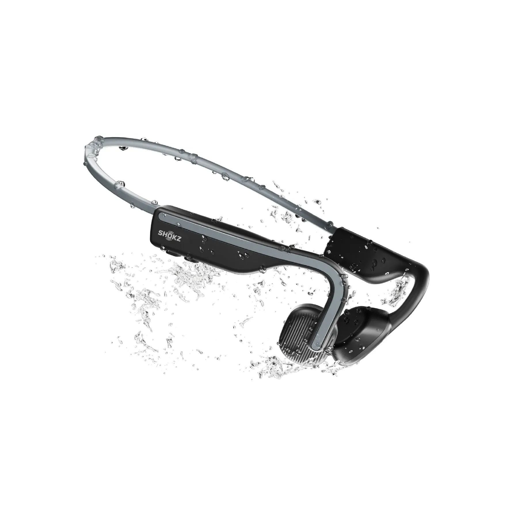 Shokz Openmove Headphones Wireless Neck-Band Sports Bluetooth Grey