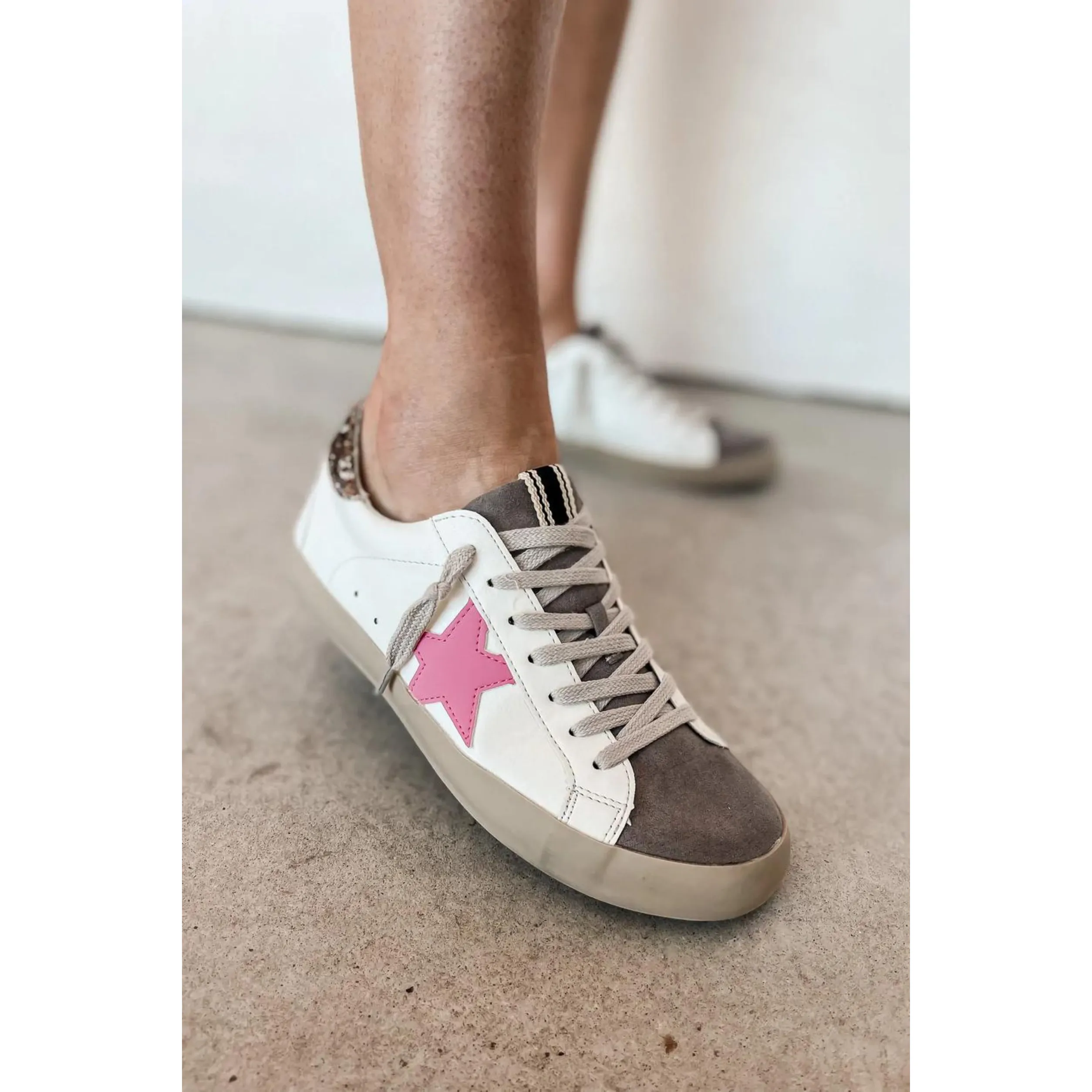 Shu Shop Paris Sneaker - Light Grey