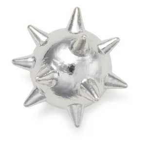 Silver Spike Ball Jibbitz