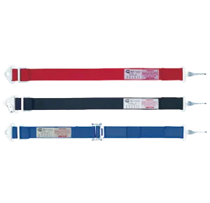 Simpson Adjustable Anti-Submarine Belt - Bolt-In - Pull-Up Adjust - Camlock - Red