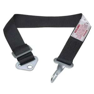 Simpson Bolt-In Anti-Submarine Belt - Camlock - Black