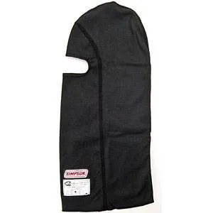 Simpson CarbonX Head Sock - Single Eye Hole - Black