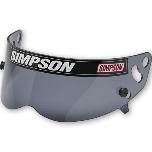 Simpson Helmet Shield - Diamondback/Speedway RX/X-Bandit Helmet - Snell SA2010/15 - Iridium