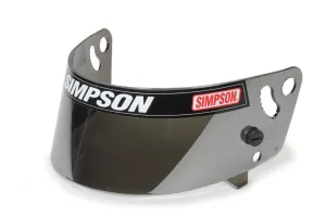 Simpson Speedway Shark/Vudo Helmet Shield - Snell SA2010/15 - Silver