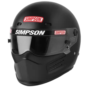 Simpson Super Bandit Helmet - Matte Black