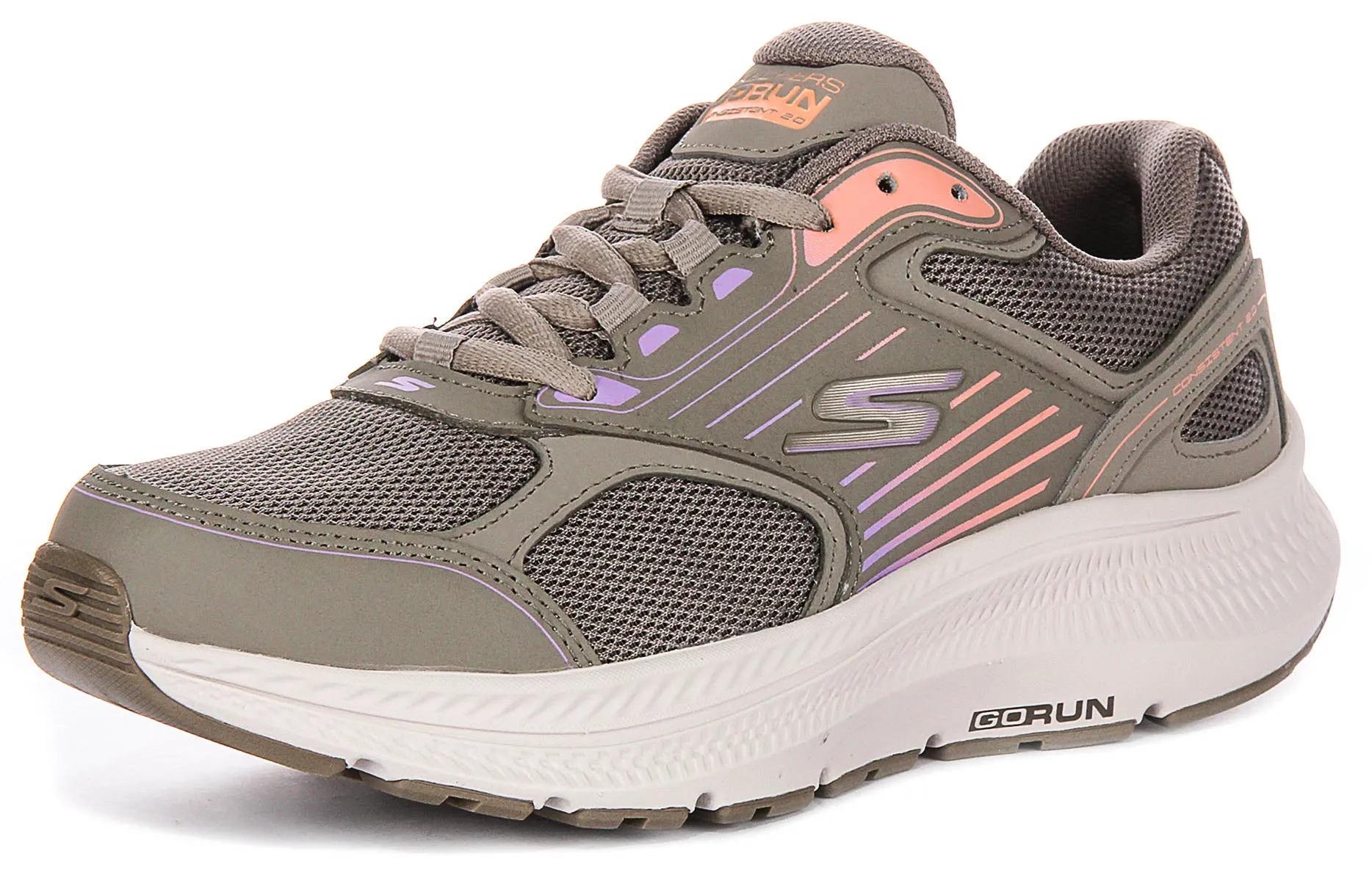 Skechers Go Run Consiste In Taupe For Women