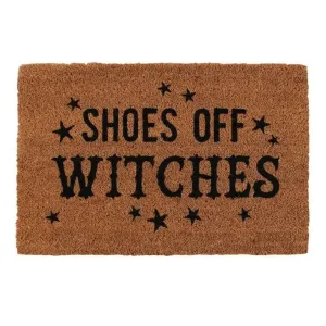 Something Different | Shoes Off Witches Natural Doormat