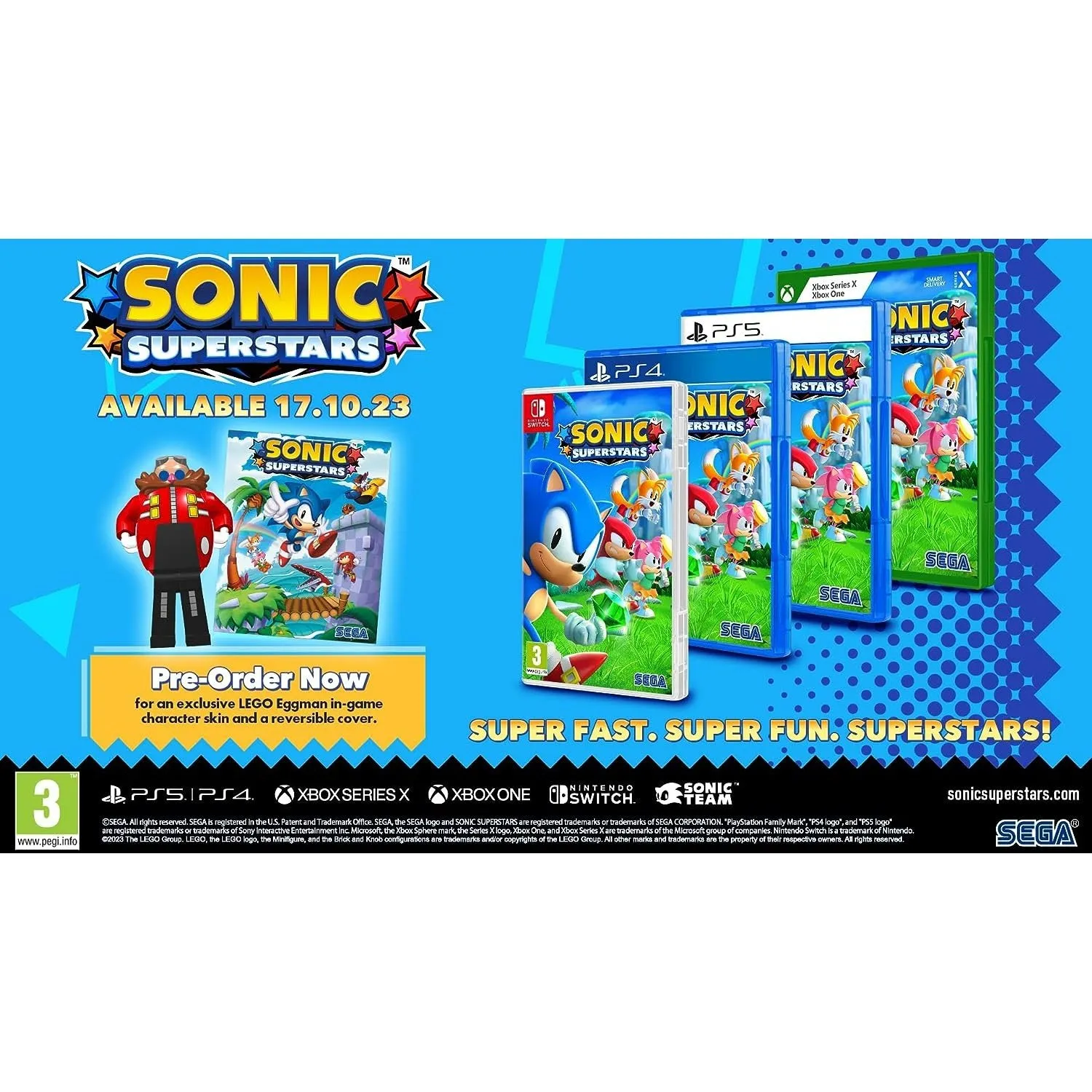 Sonic Superstars (XBox One & XBox Series X)