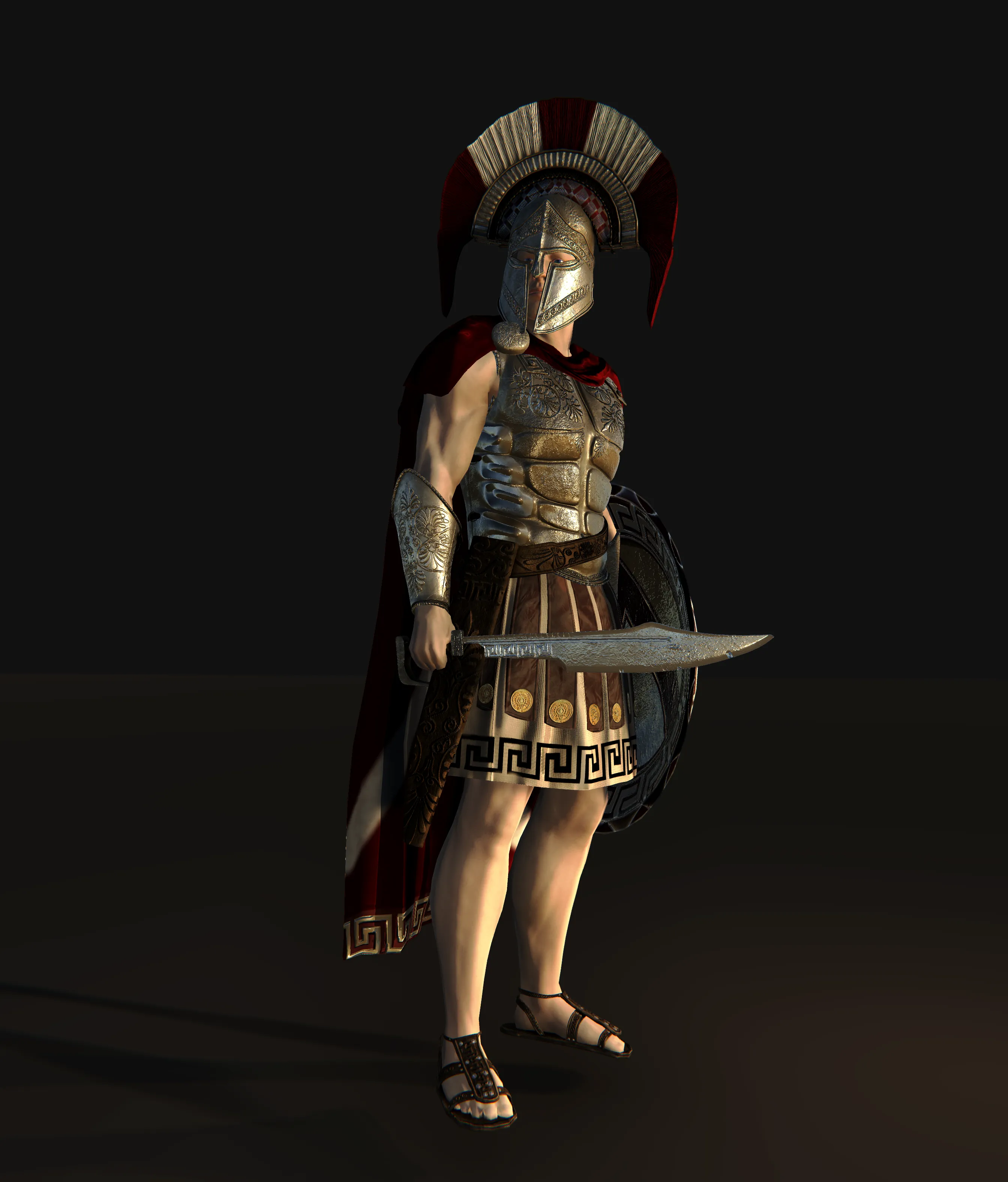 Spartan Warrior for Unity UMA 2.5 and above