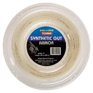 Synthetic Gut Armor Tennis String Reel White