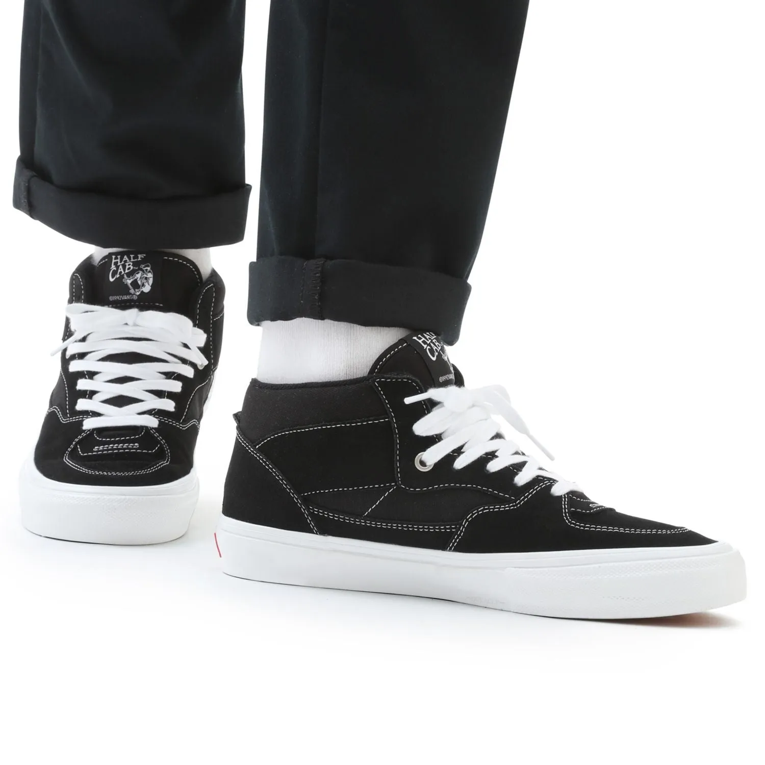 Tênis Vans - Skate Half Cab Black / White