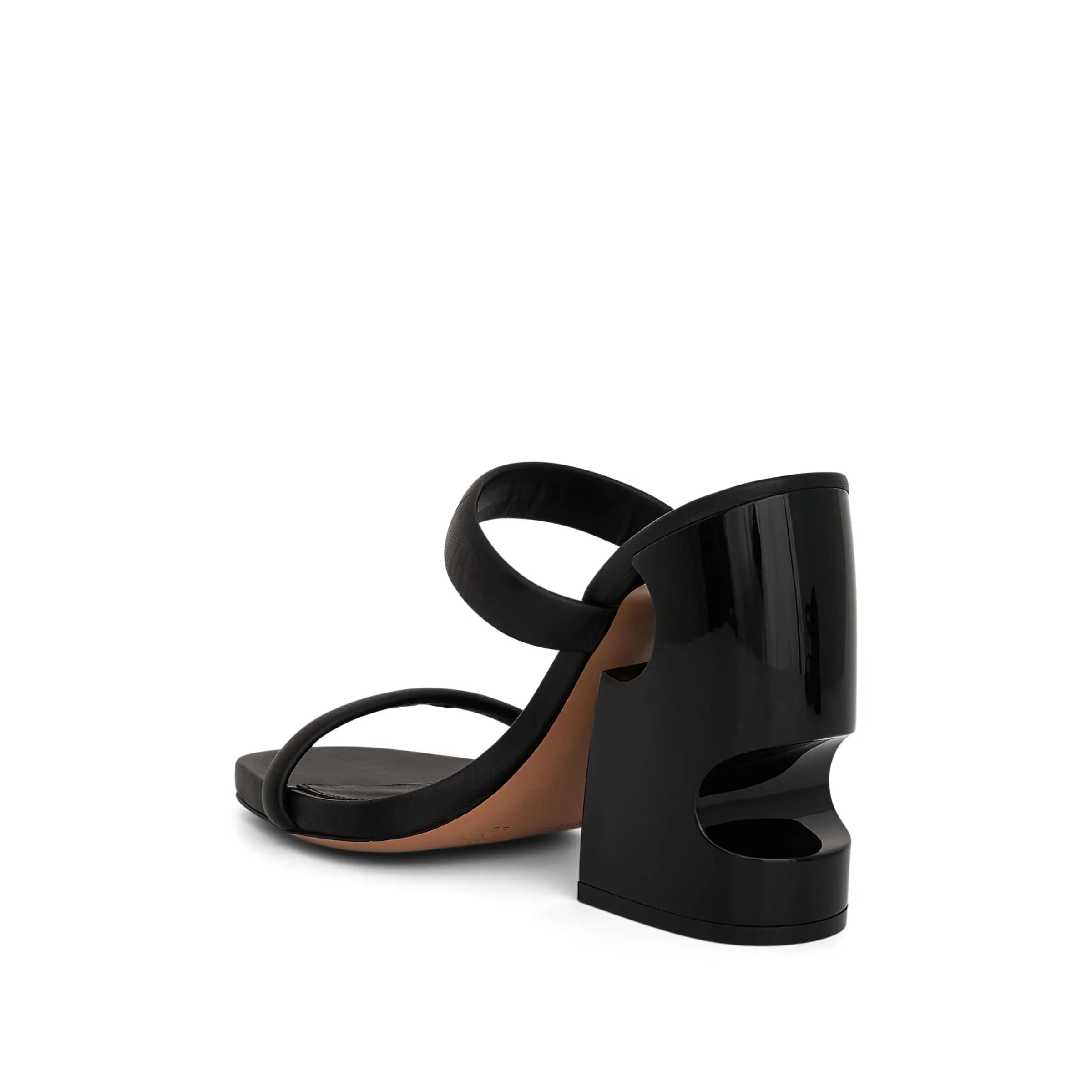 Tonal Meteor Block Mule in Black