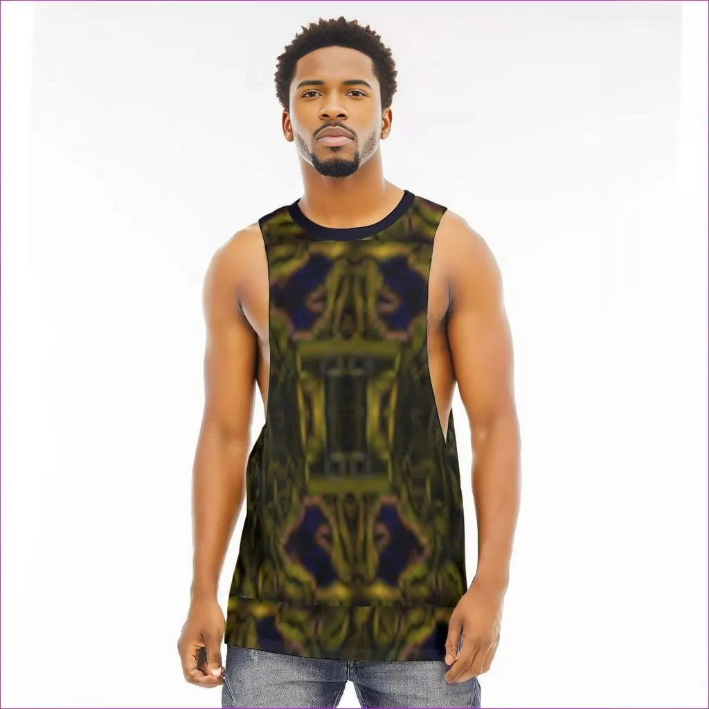 Tribalist 2 Men's O-neck Long Tank Top