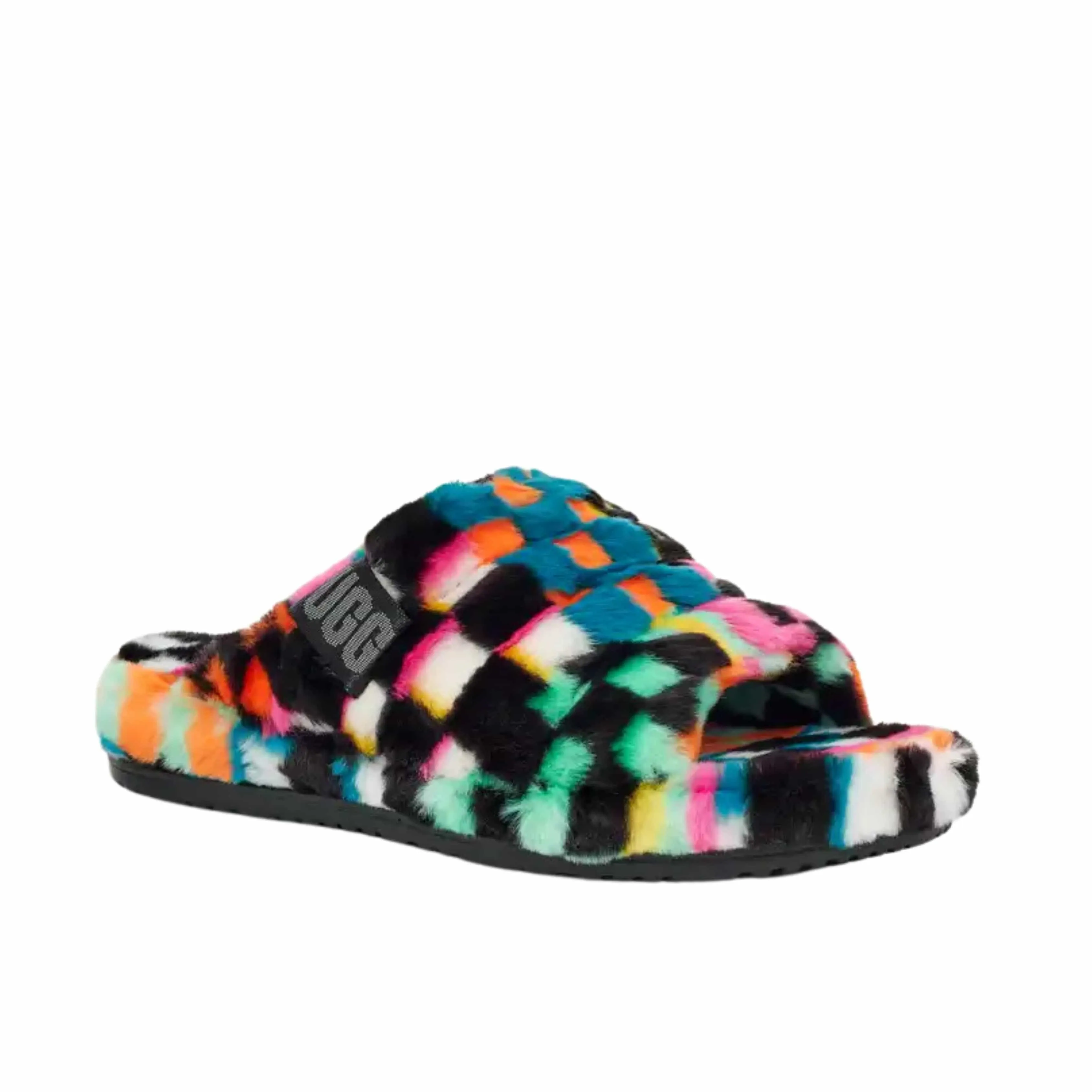 UGG - Fluff yeah checkered slipper