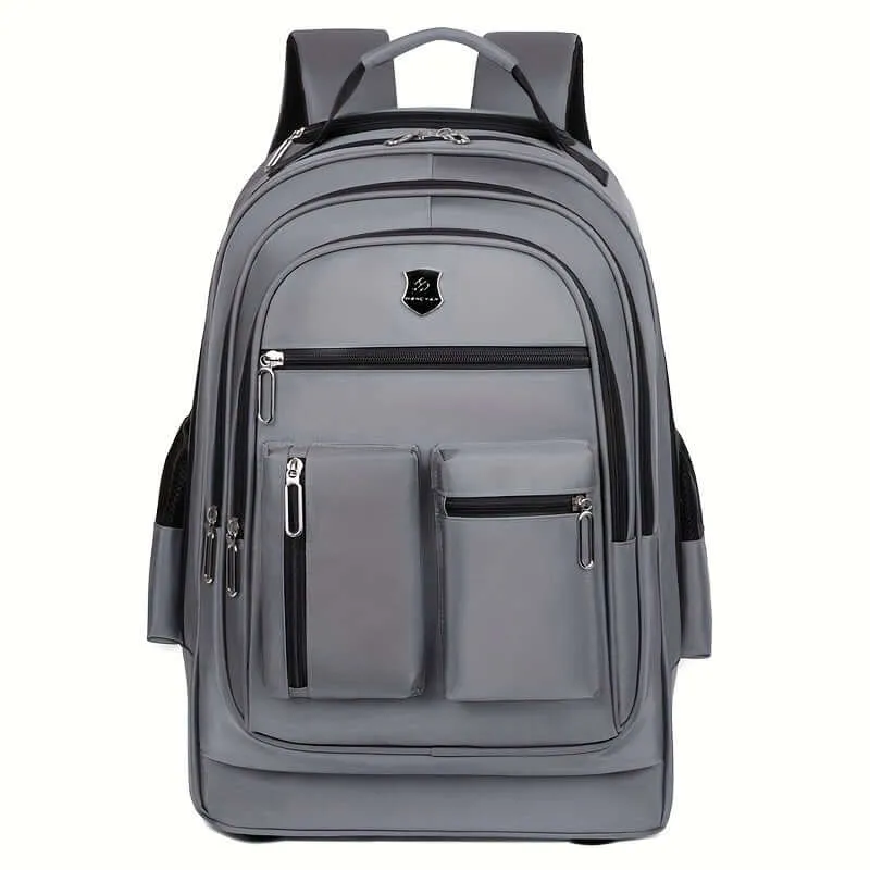 Ultimate Travel Companion: Versatile Multi-Layered Travel Backpack with Wheels