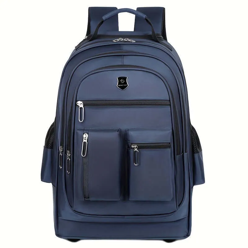 Ultimate Travel Companion: Versatile Multi-Layered Travel Backpack with Wheels