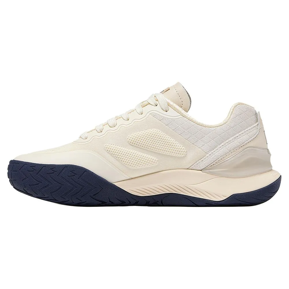 Womens Axilus Lux Tennis Shoes Gardenia and Fila Navy