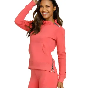 Women's Condoleezza Tennis Pullover Cherry Rose