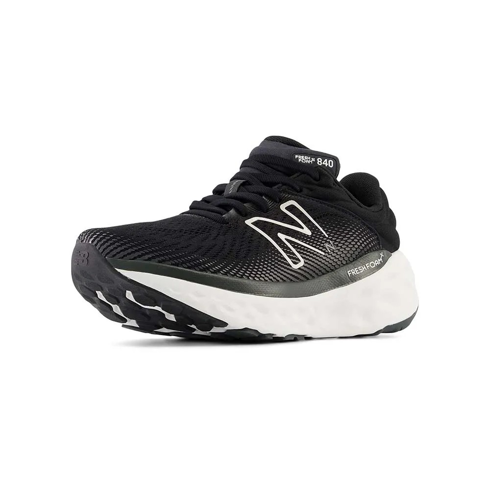 Women's Fresh Foam X 840v1 Running Shoe - Black/Blacktop - Extra Wide (2E)