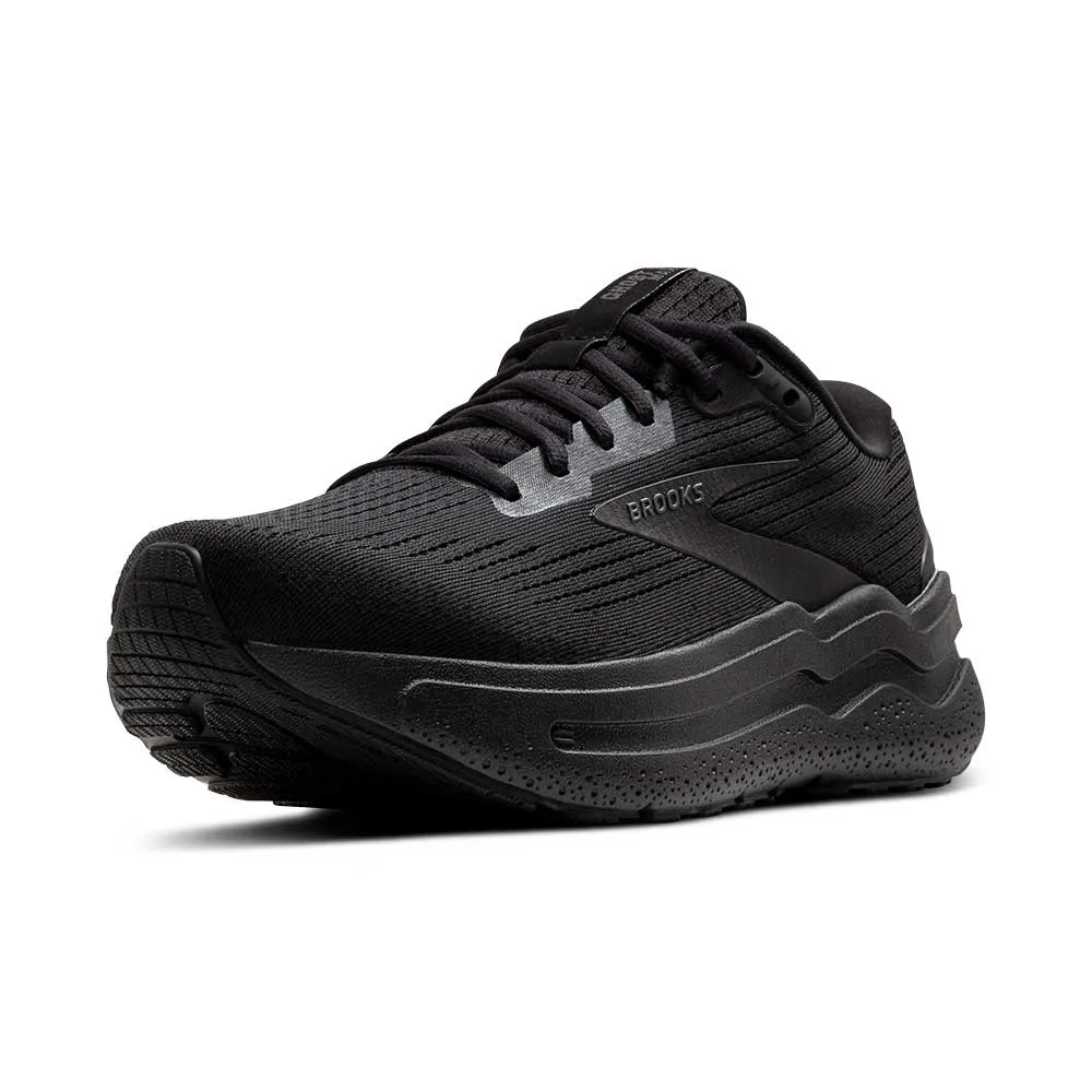 Women's Ghost Max 2 Running Shoe - Black/Black/Ebony - Regular (B)