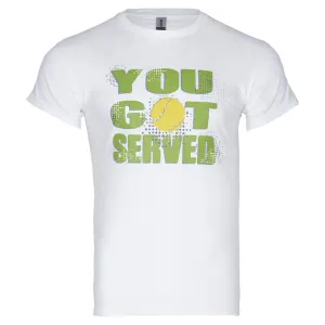 You Got Served Unisex Tennis Tee White